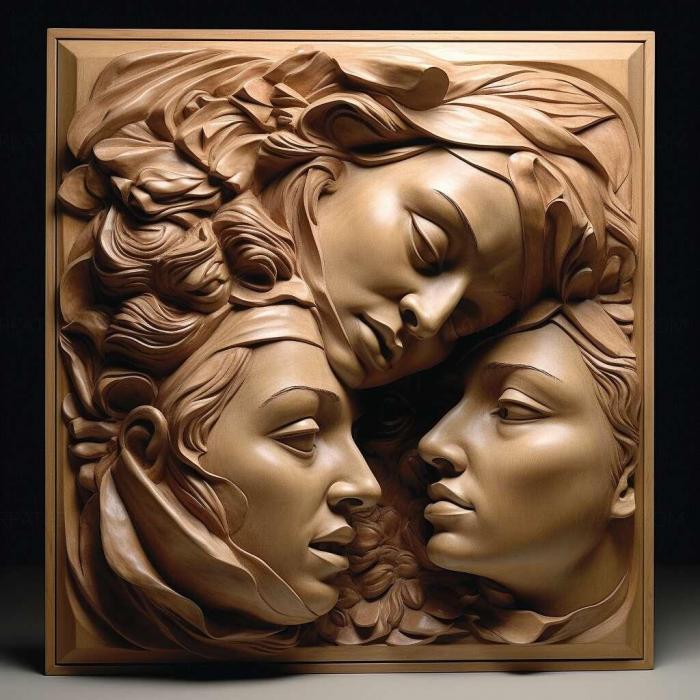 نموذج ثلاثي الأبعاد لآلة CNC 3D Art 